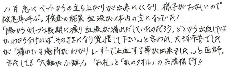 楚山様体験談手記6-1